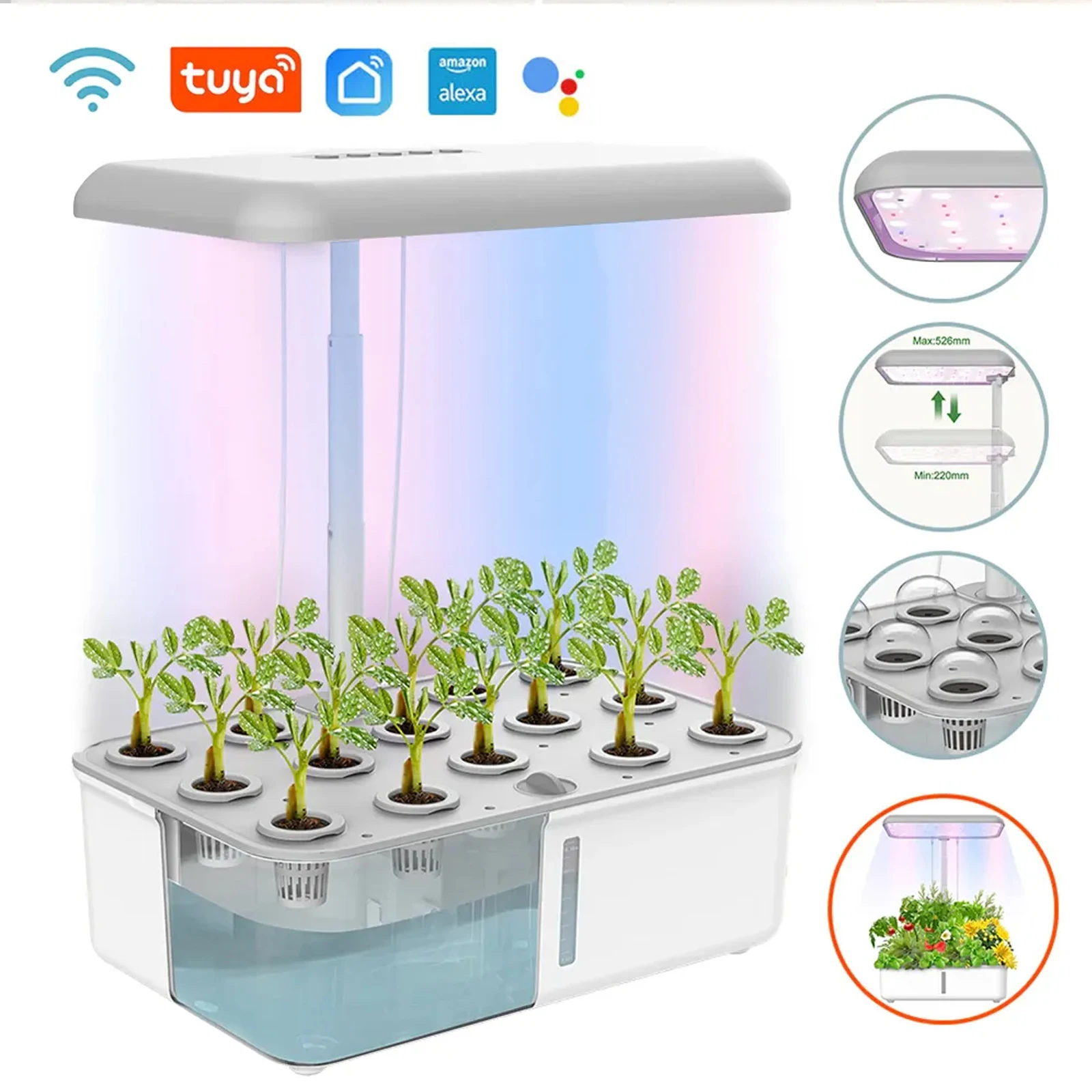 Smart Garden Click And Grow - Tuya tanaman hidroponik WiFi sistem tumbuh