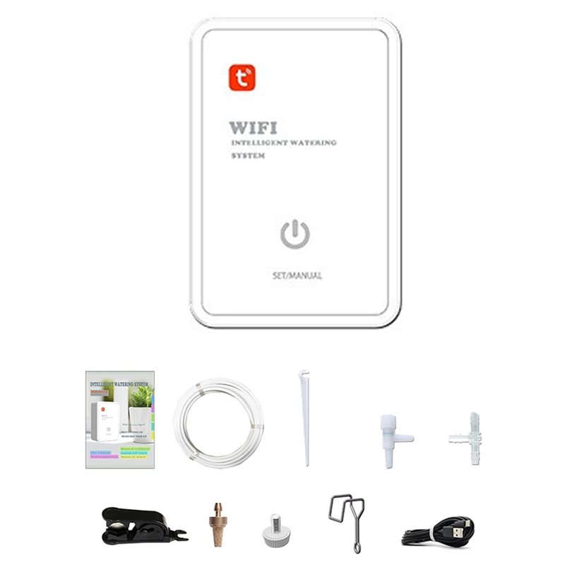 Smart Garden Watering - Kit Sistem Irigasi Tetes Otomatis Tuya