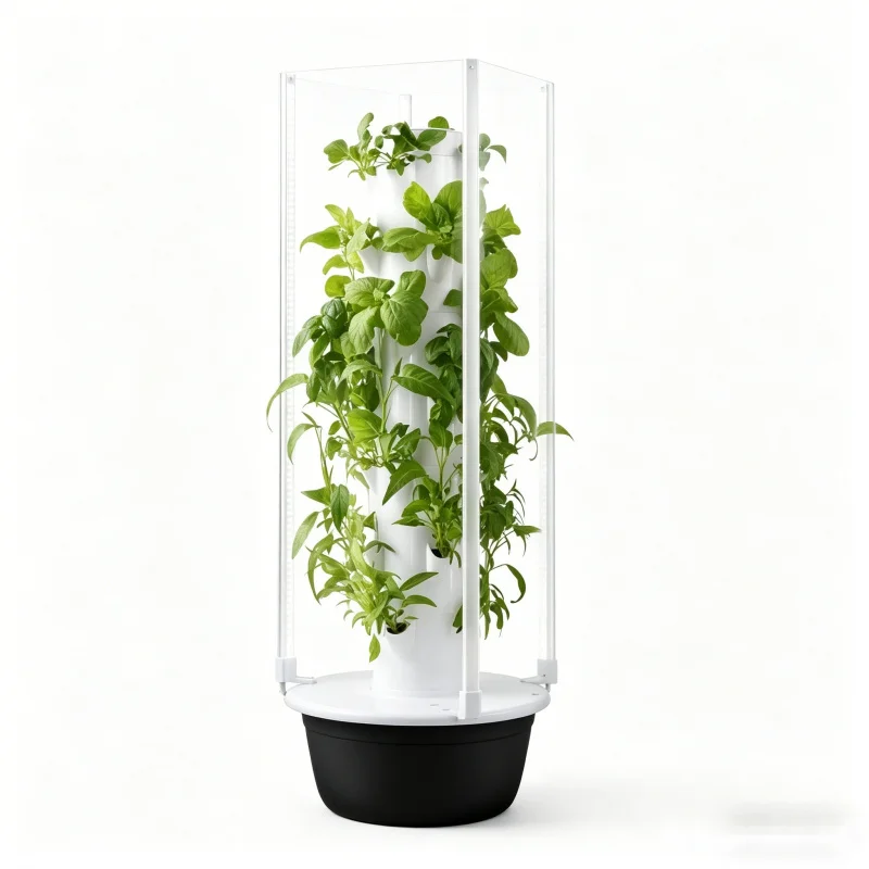 Smart Garden Vertical Planter - Sistem Kebun Hidroponik Vertikal 5 Lapis