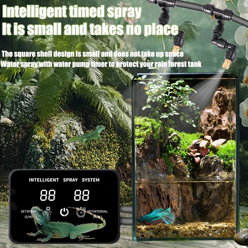 Smart Garden Click And Grow - Sistem Timer Irigasi Semprot Reptil Cerdas