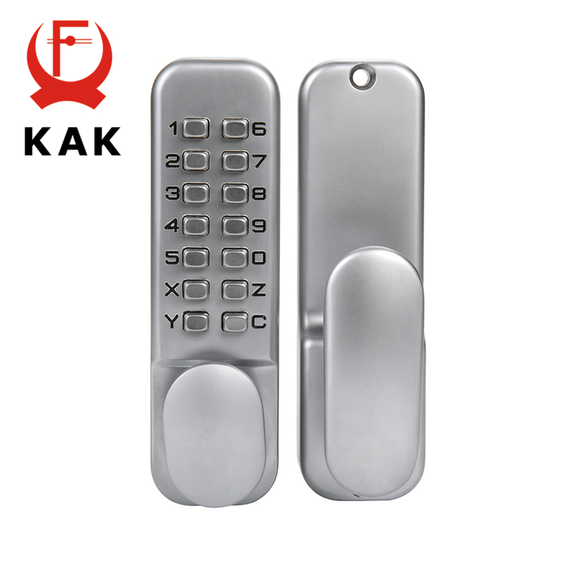 Smart Garden Gate Lock - Kunci Pintu Keyless Logam Campuran Seng