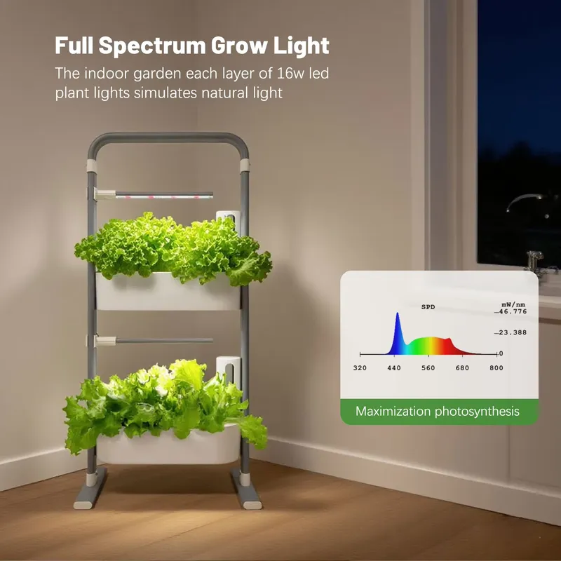 Penanam Vertikal Meja Dapur Ru - Smart Garden Vertical Planter ulasan dan harga