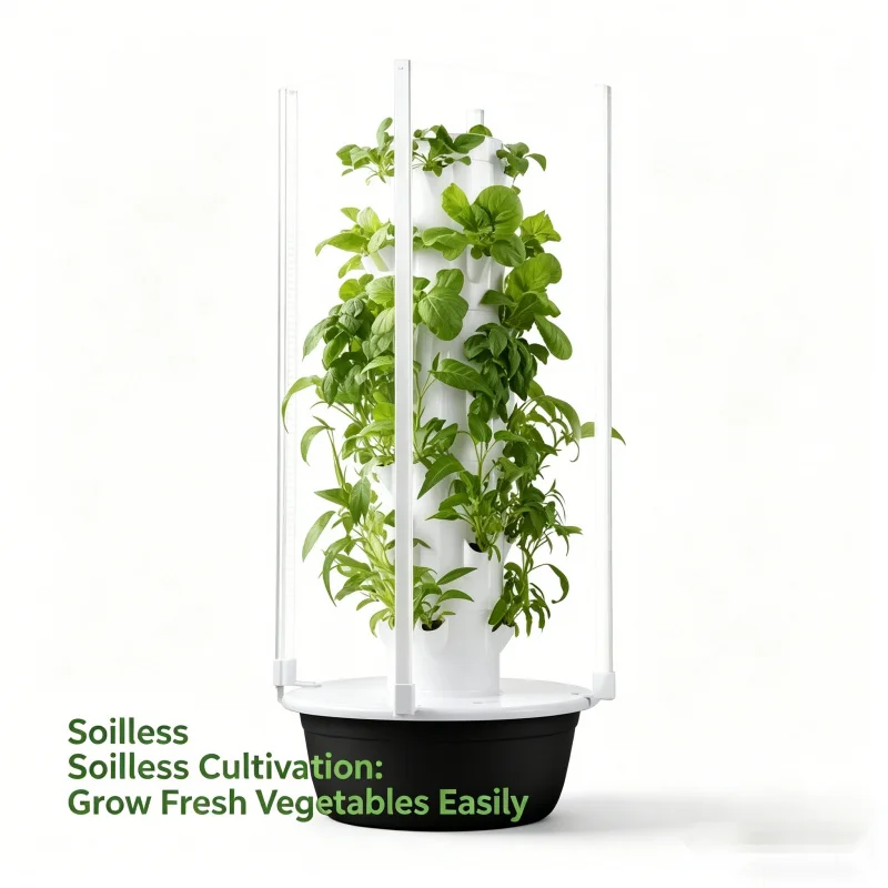 Kebun Hidroponik Vertikal 5-La - Smart Garden Vertical Planter ulasan dan harga