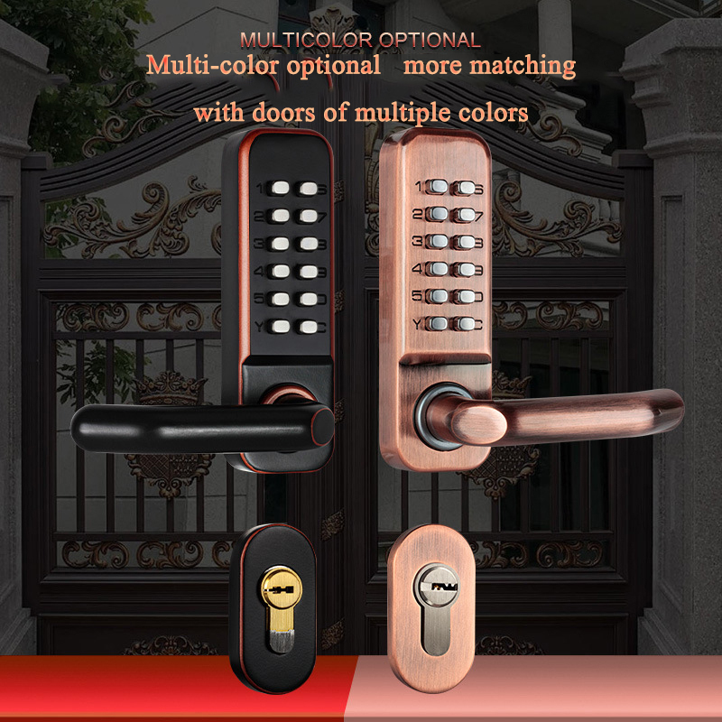 Keyboard terpisah dua sisi, ku - Smart Garden Gate Lock ulasan dan harga