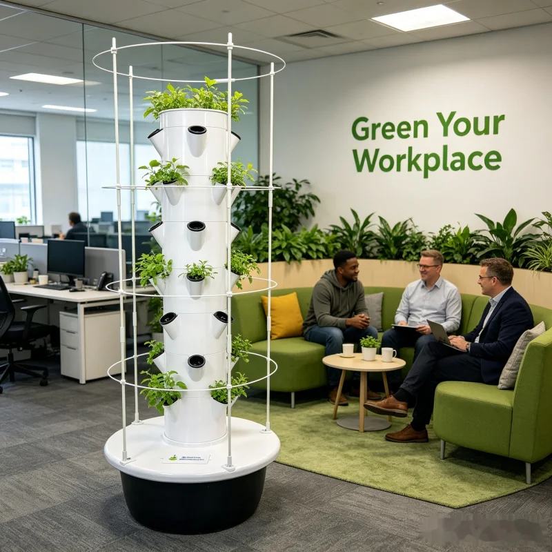 Menara Hidroponik Vertikal Spa - Smart Garden Vertical Planter ulasan dan harga