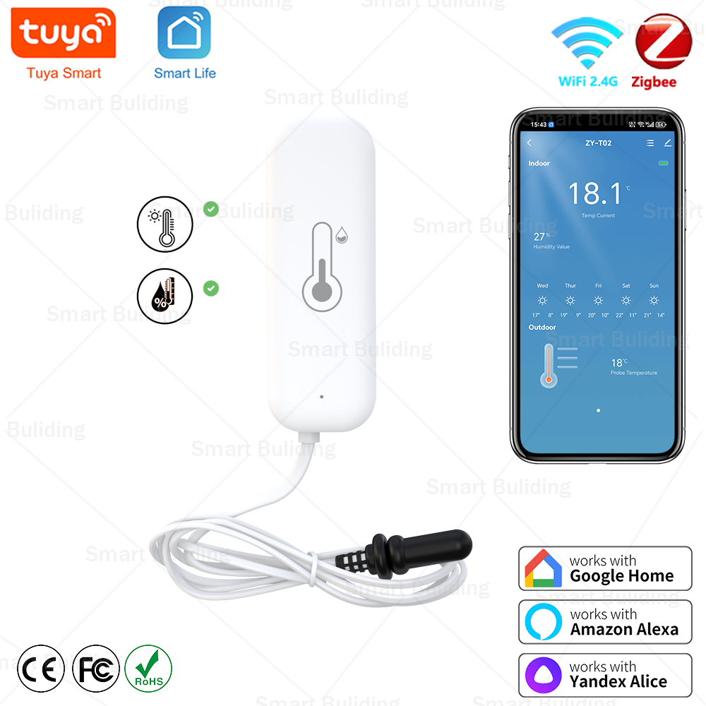 Sensor Suhu dan Kelembapan Tuy - Smart Garden Click And Grow ulasan dan harga