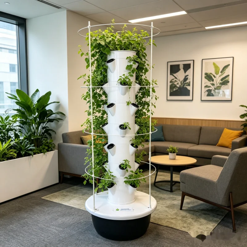Penanam Sayuran Aeroponik Hidr - Smart Garden Vertical Planter ulasan dan harga