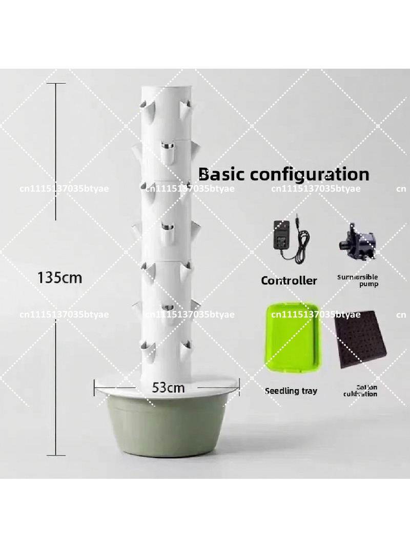 Menara Hidroponik Vertikal, Ke - Smart Garden Vertical Planter ulasan dan harga