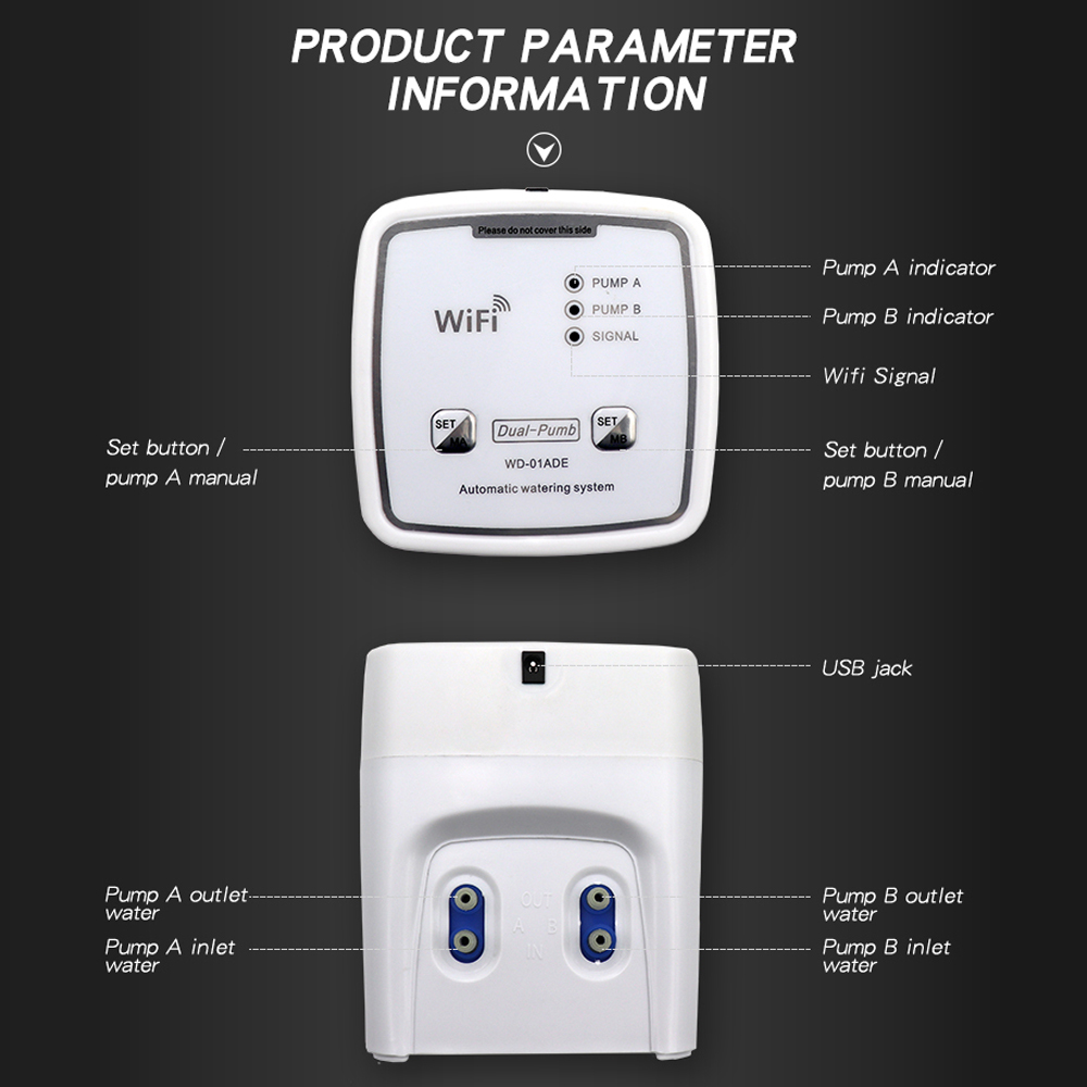 Alat penyiraman Cerdas WIFI, s - Smart Garden Click And Grow ulasan dan harga