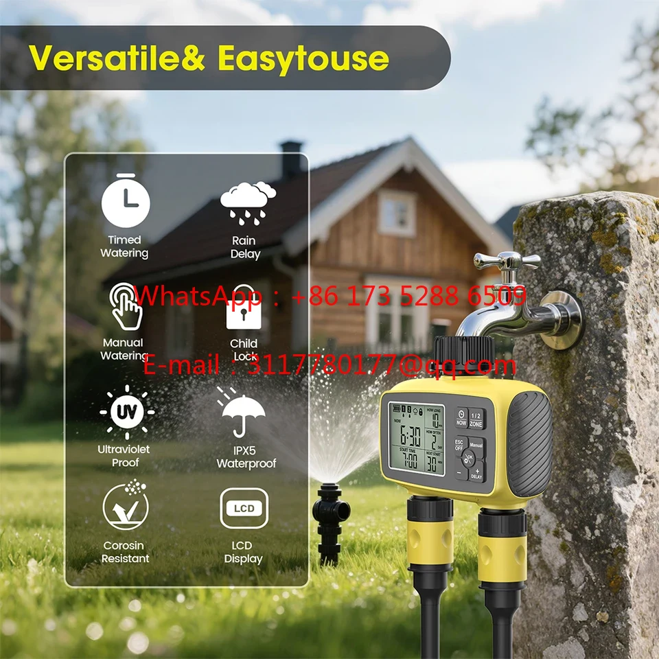 WAP01 Pengatur Waktu Irigasi T - Smart Garden Water ulasan dan harga