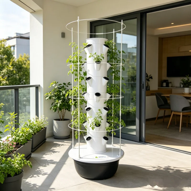Menara Hidroponik 9 Lapis untu - Smart Garden Vertical Planter ulasan dan harga