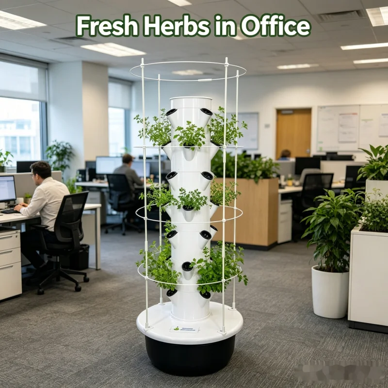 Sistem Kebun Vertikal Hidropon - Smart Garden Vertical Planter ulasan dan harga
