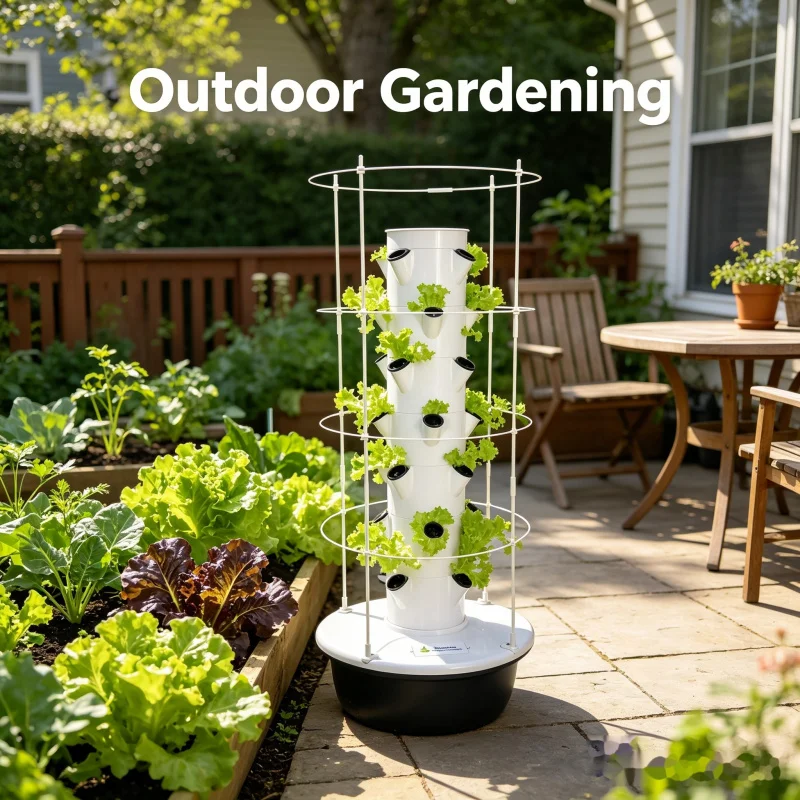 Sistem Kebun Vertikal Hidropon - Smart Garden Vertical Planter ulasan dan harga