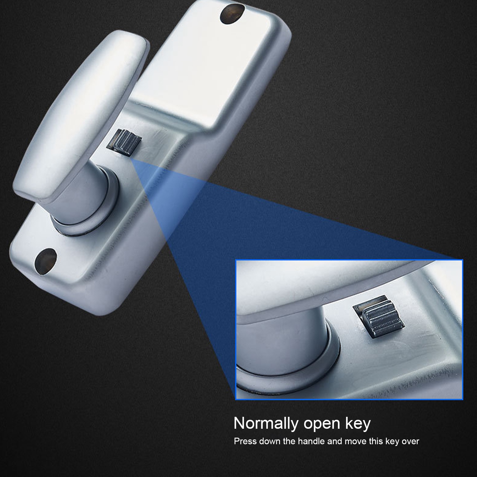 Kunci Kata Sandi Mekanis Tidak - Smart Garden Gate Lock ulasan dan harga
