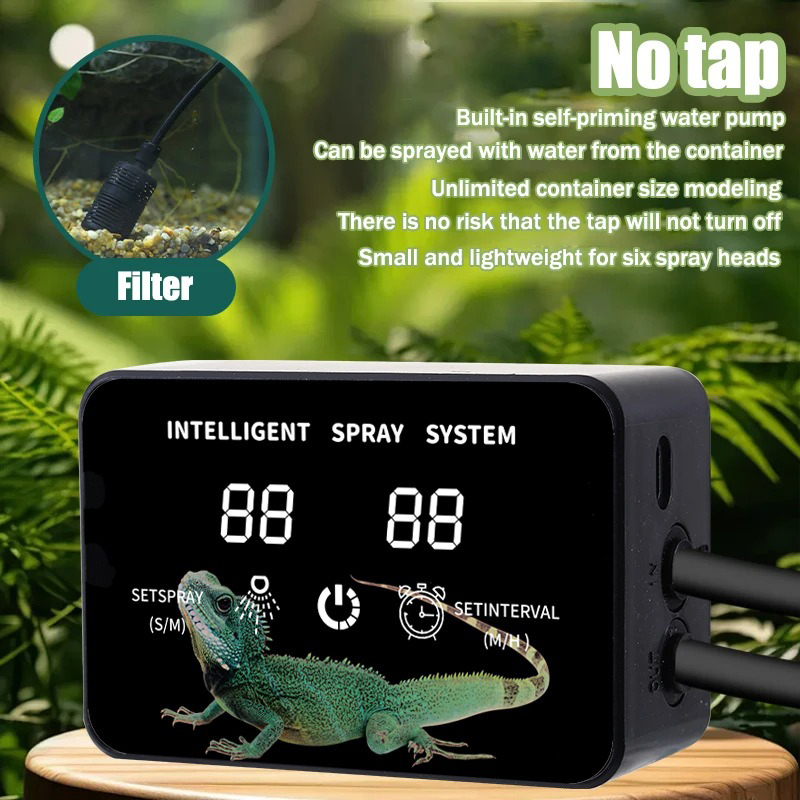 Sistem Timer Irigasi Semprot R - Smart Garden Click And Grow ulasan dan harga
