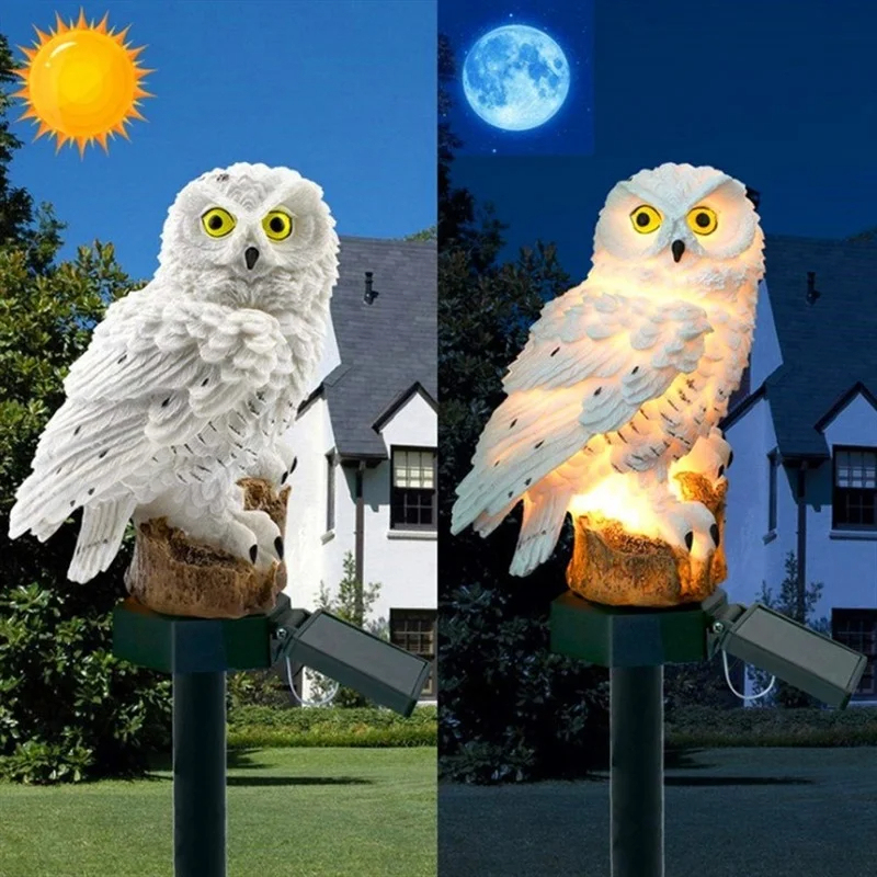 Lampu Taman Patung Burung Hant - Smart Garden Lighting System ulasan dan harga