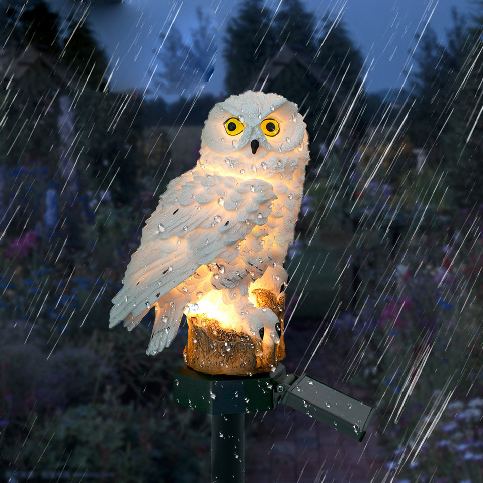 Lampu Taman Patung Burung Hant - Smart Garden Lighting System ulasan dan harga