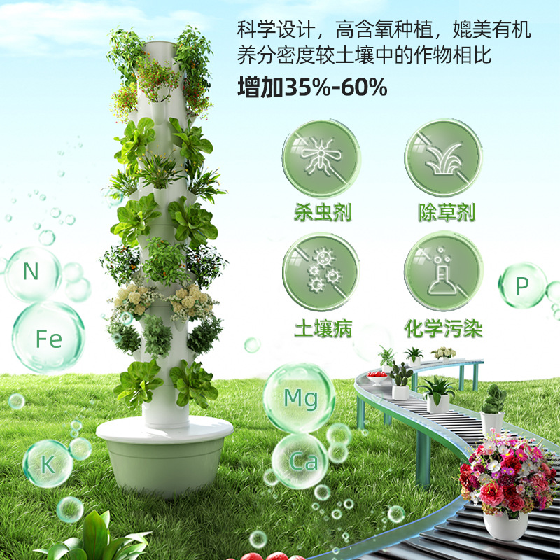 Menara Hidroponik Vertikal Pin - Smart Garden Vertical Planter ulasan dan harga