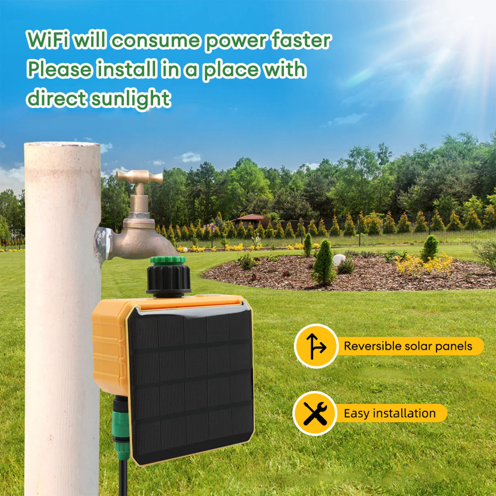 Timer Irigasi Cerdas WiFi Tena - Smart Garden Watering ulasan dan harga