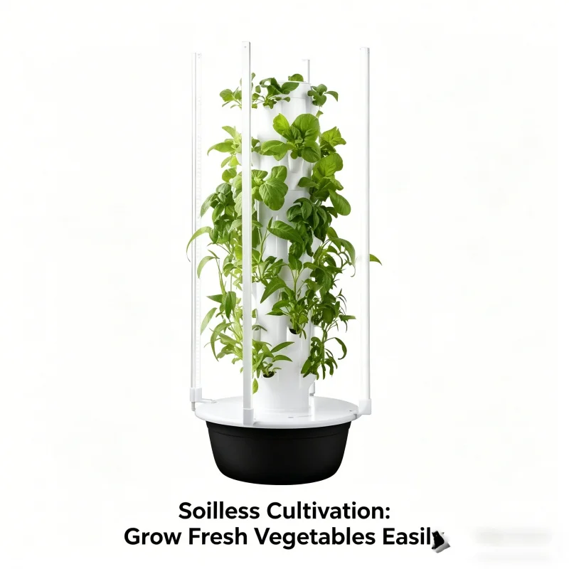 Spacetree 9 Lapisan Kebun Hidr - Smart Garden Vertical Planter ulasan dan harga