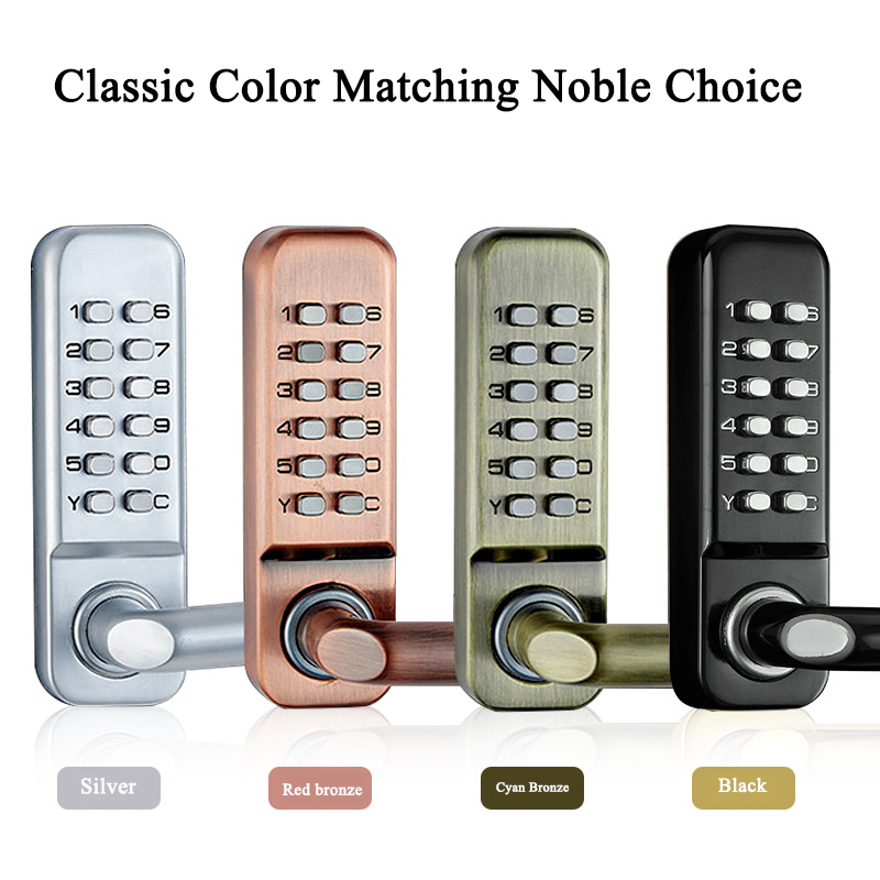 Kunci Password mekanis tanpa k - Smart Garden Gate Lock ulasan dan harga